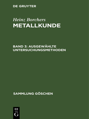 cover image of Ausgewählte Untersuchungsmethoden